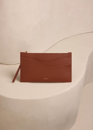 Pouches Polene Sierra Duo Cognac | ROX9912Y