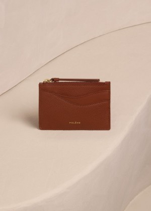 Pouches Polene Sierra Mini Duo Cognac | ROJ9916P