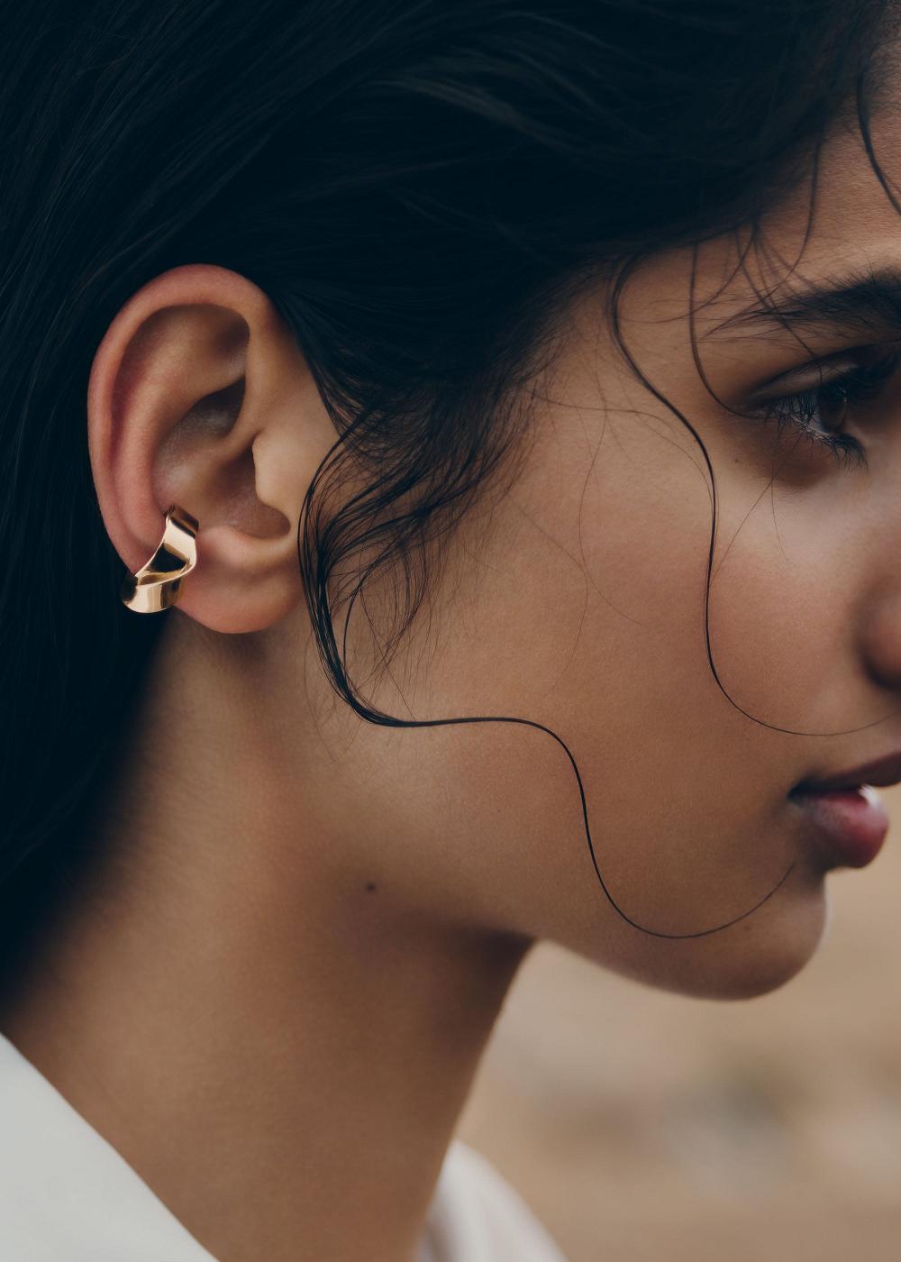 Cercei Polene Éole Earcuff Aurii | ROO9716K