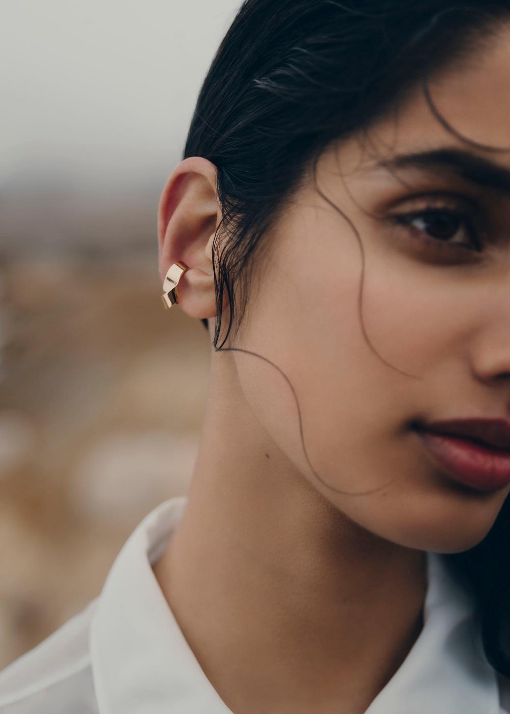 Cercei Polene Éole Earcuff Aurii | ROO9716K