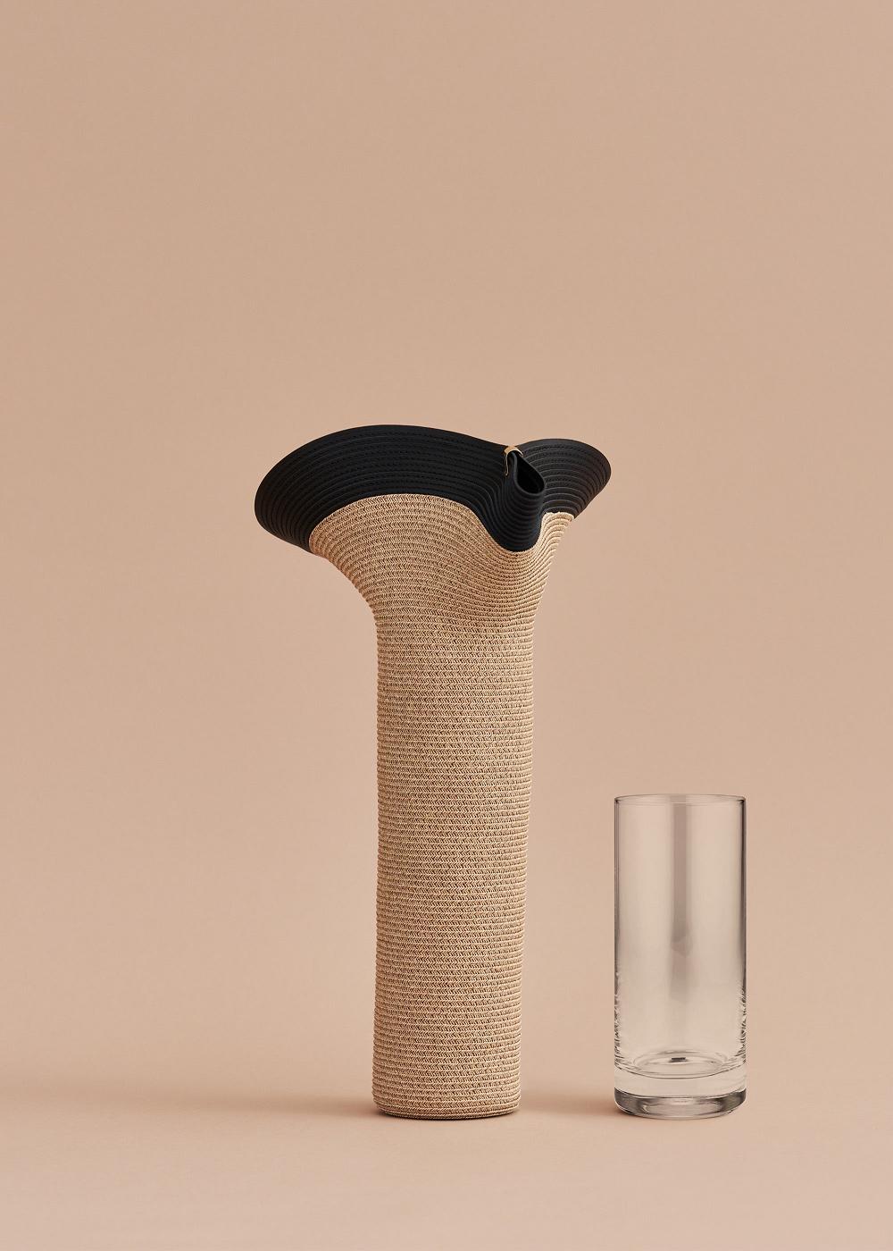 Mobje Polene Tall Lapel Vase Negrii | ROP9975J