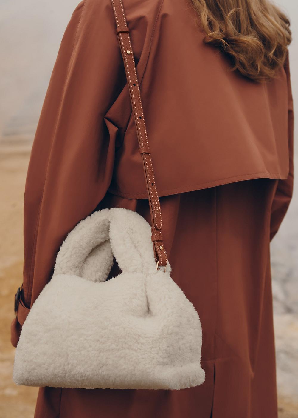 Numéro Neuf Polene Mini Ecru Shearling | ROV9806R